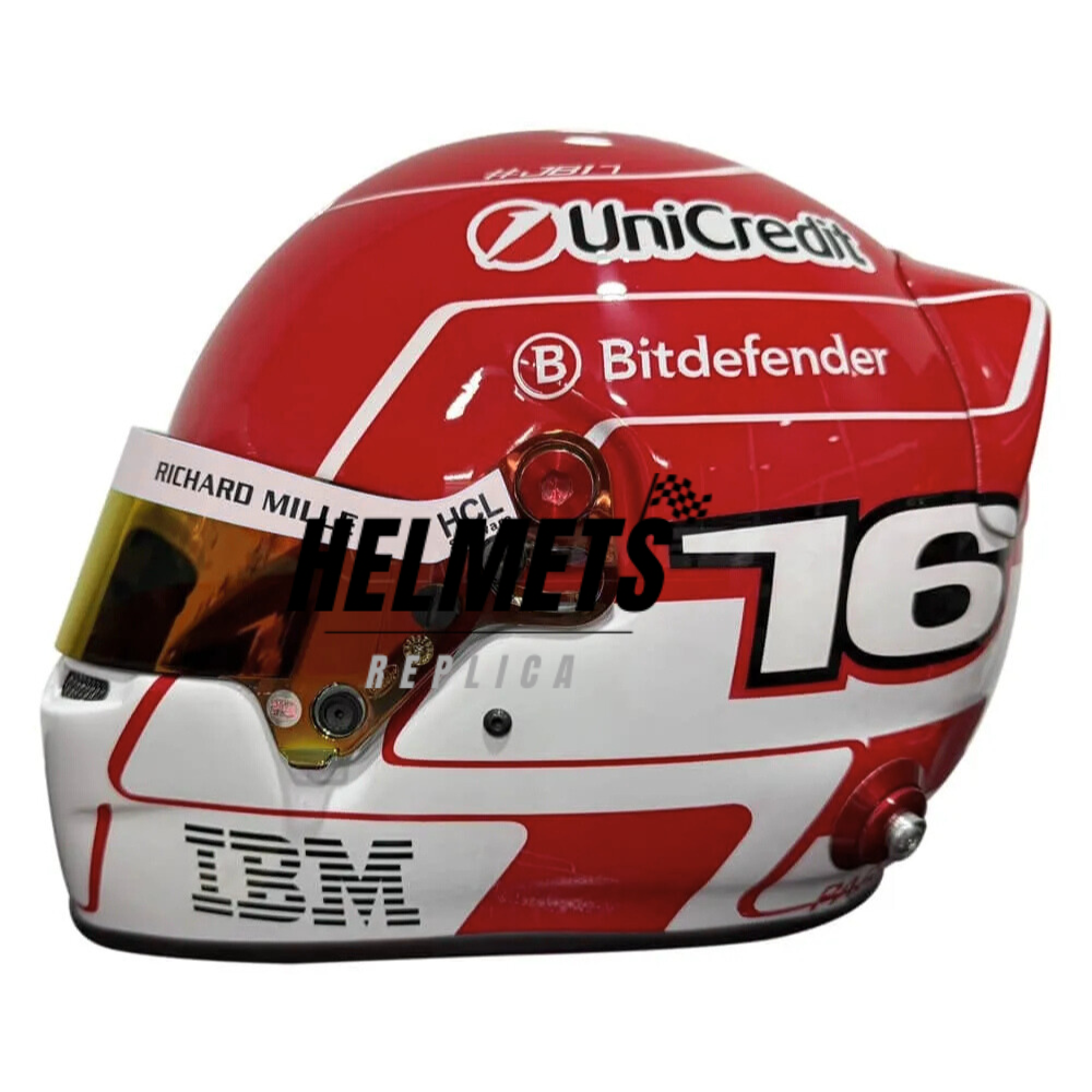 CHARLES LECLERC 2025 F1 REPLICA HELMET FULL SIZE